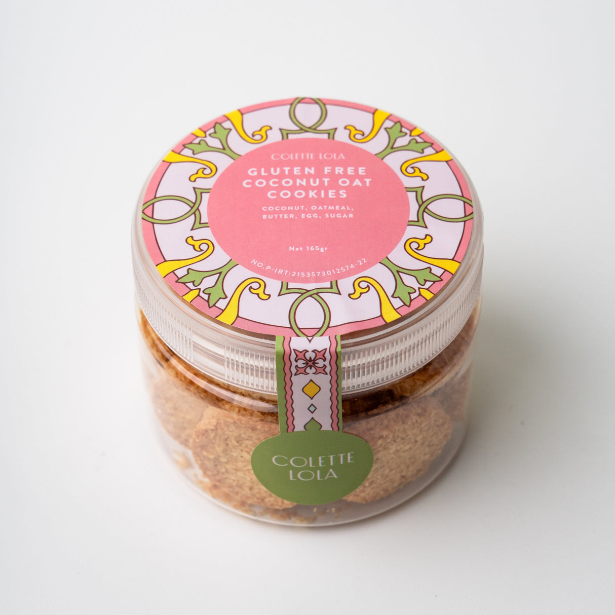 Kue Oat Kelapa Bebas Gluten