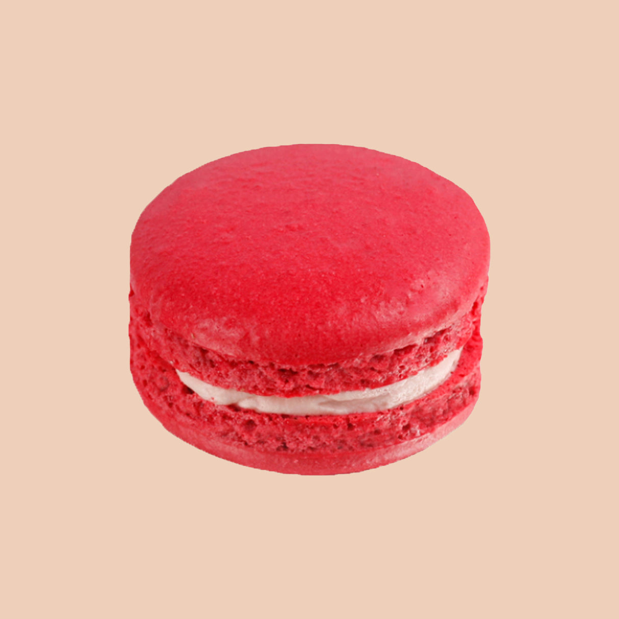Hibiscus & Raspberry Macaron Single