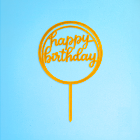 Puncak Kue Selamat Ulang Tahun