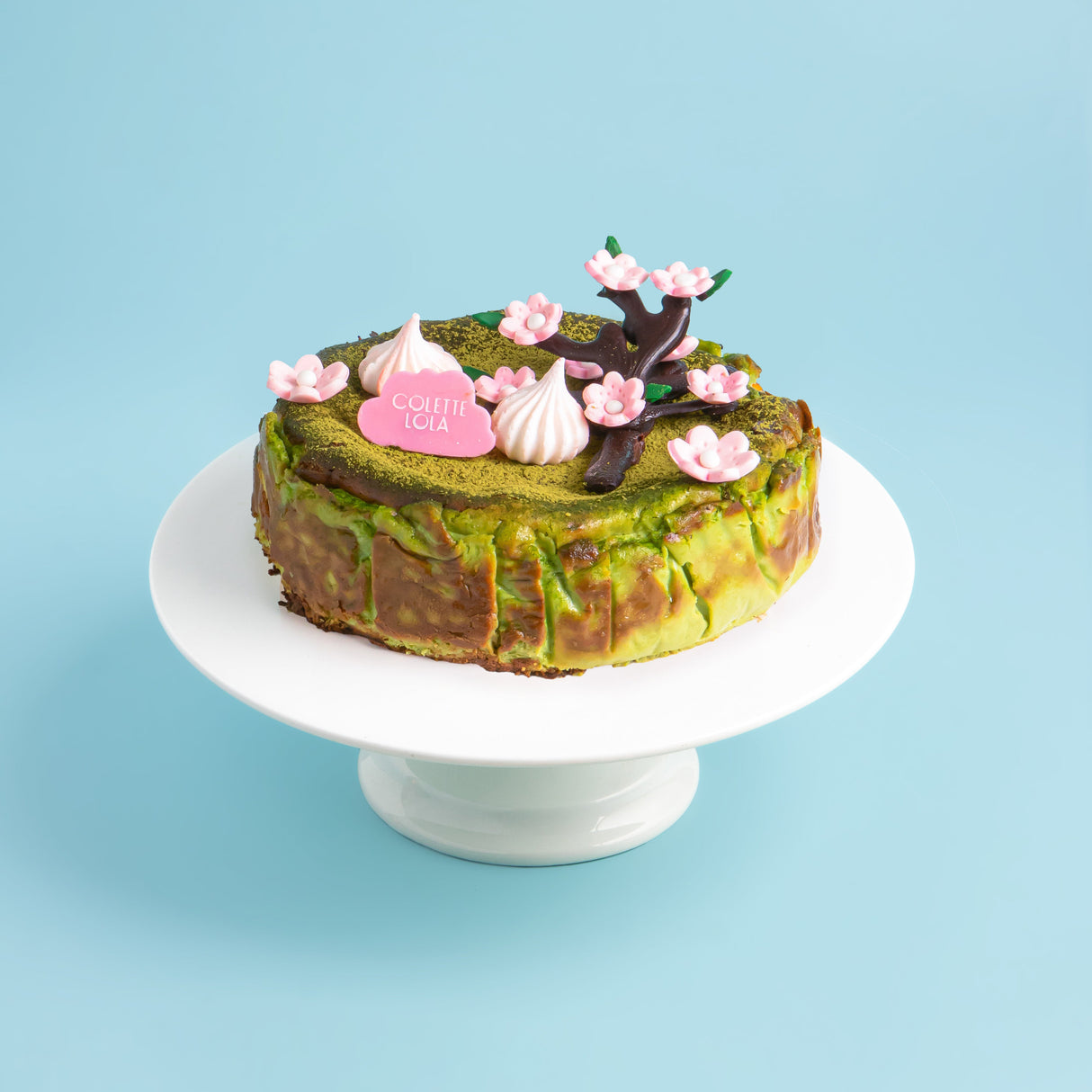Matcha Burnt Cheese Cake