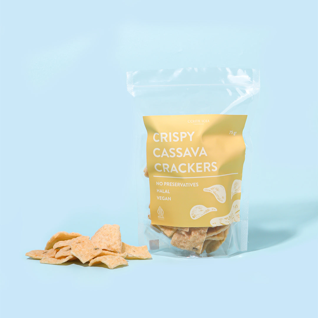 Crispy Cassava Crackers