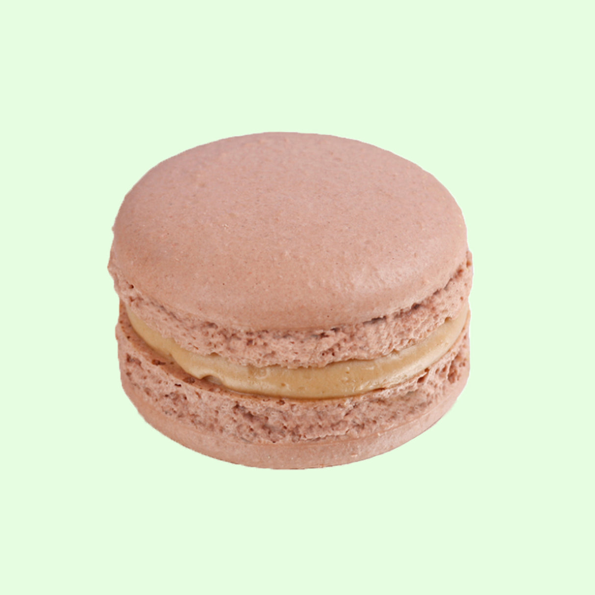 Kopi & Pisang Macaron Single