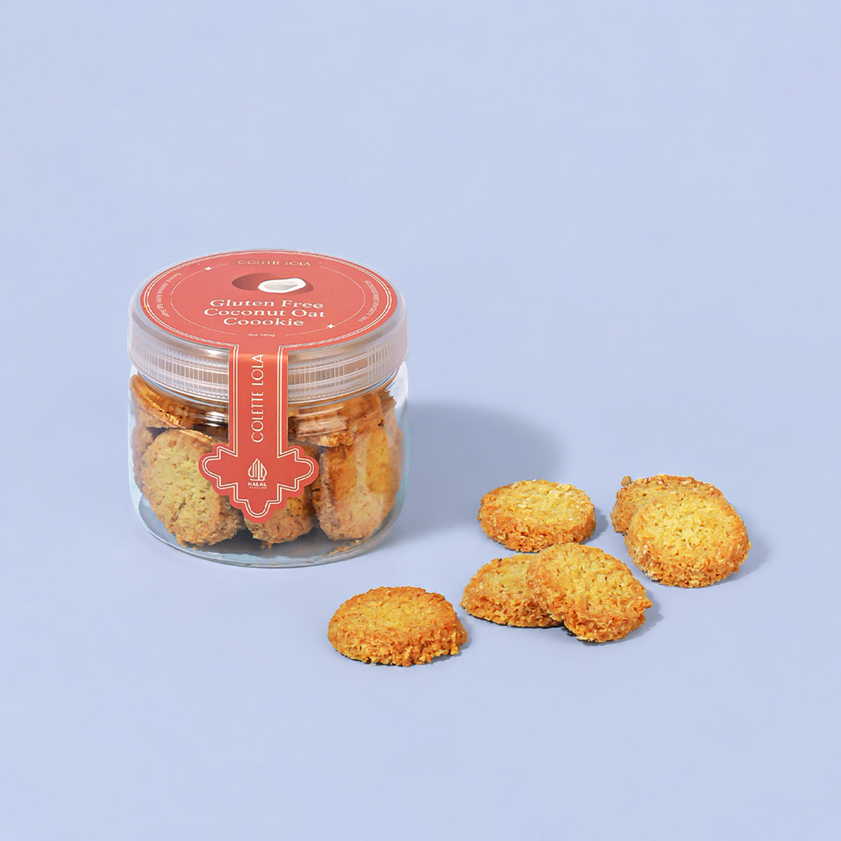 Kue Oat Kelapa Bebas Gluten