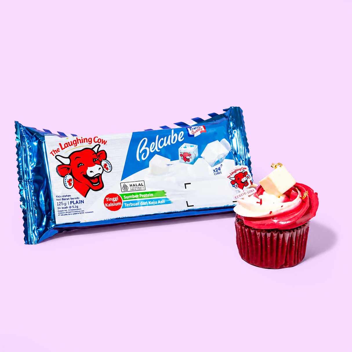 The Laughing Cow Red Velvet