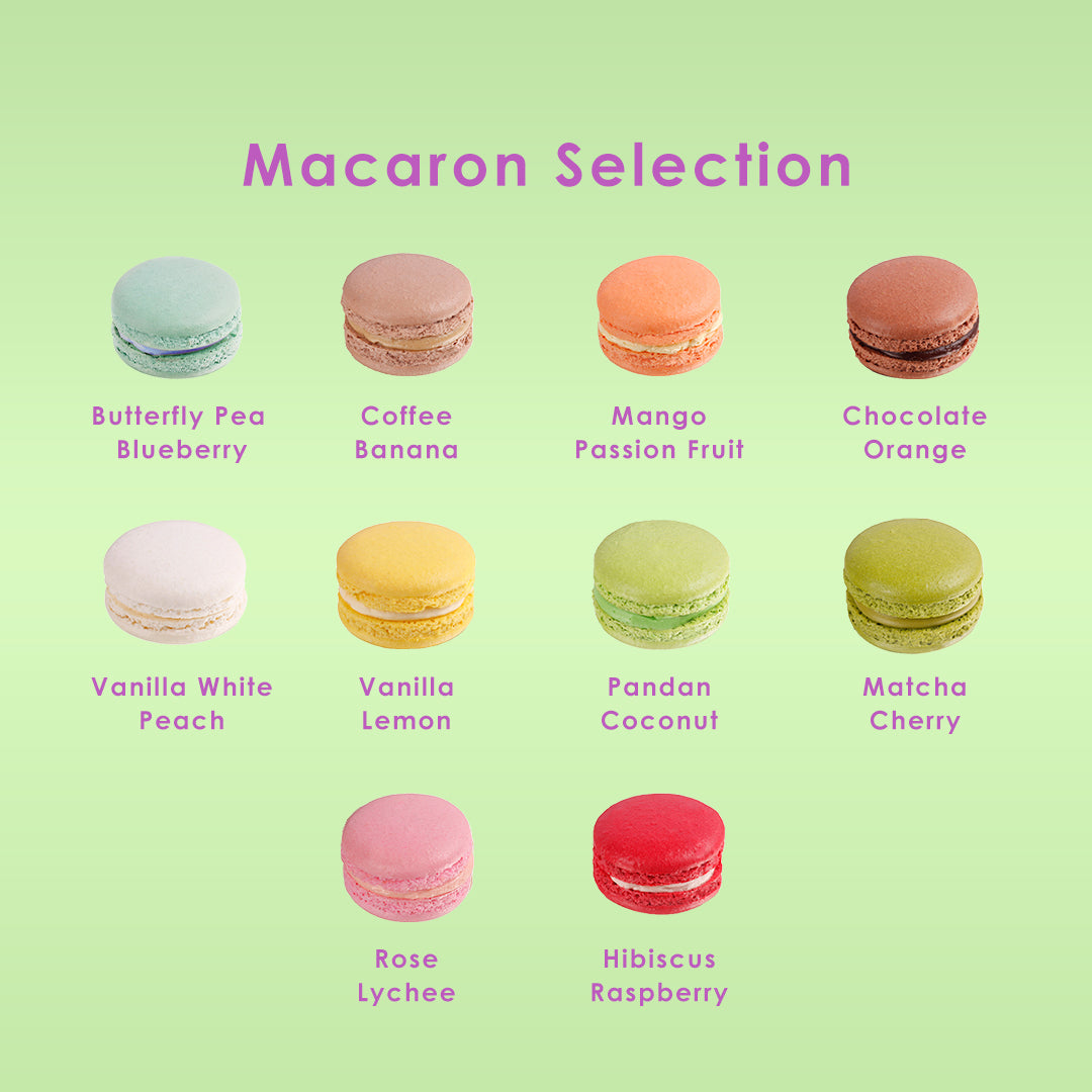 Custom Macaron Selection - Box of 6
