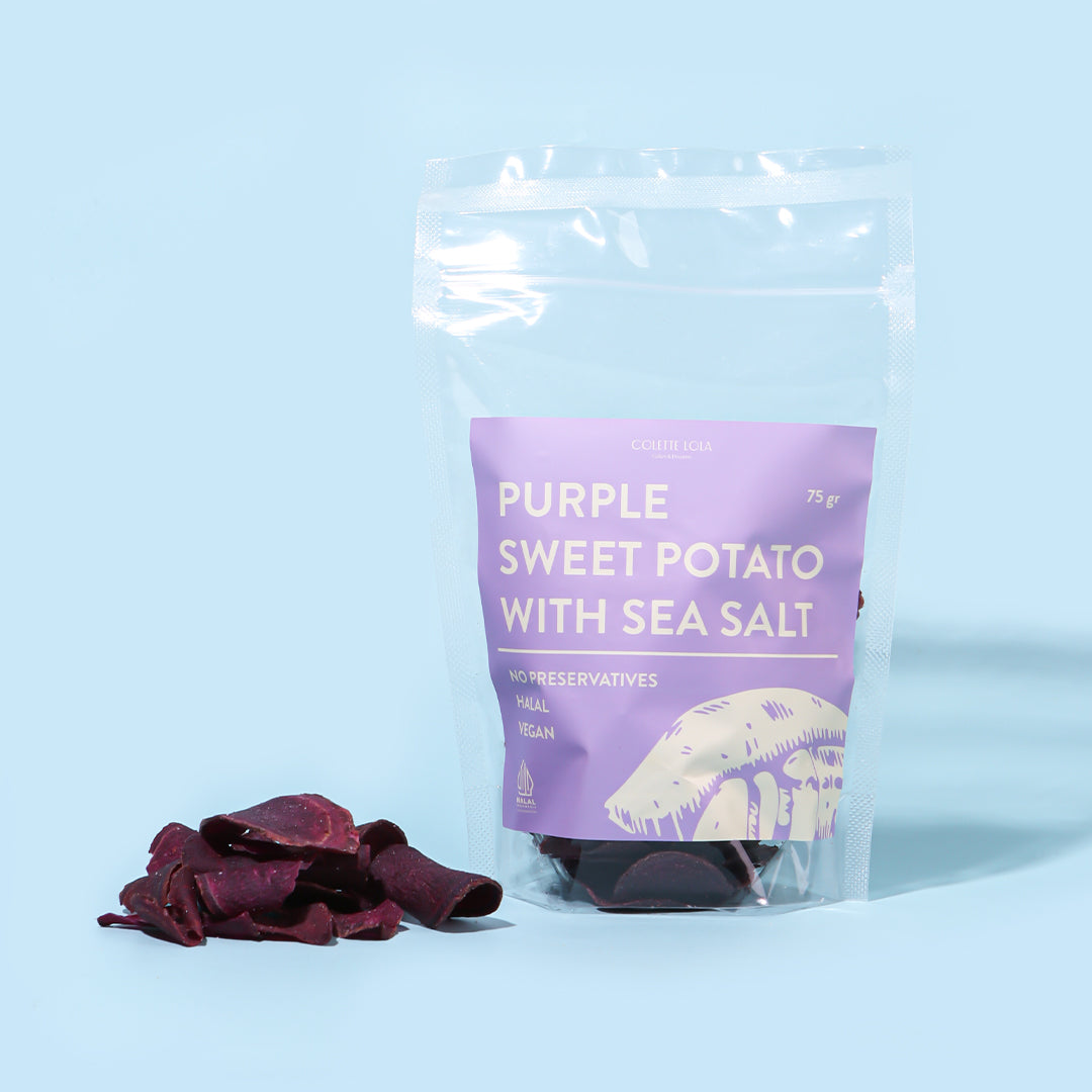 Purple Sweet Potato with Sea Salt