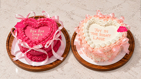 Celebrating Love in Style: Heart-Shaped Bridal Shower Cakes by Colette Lola