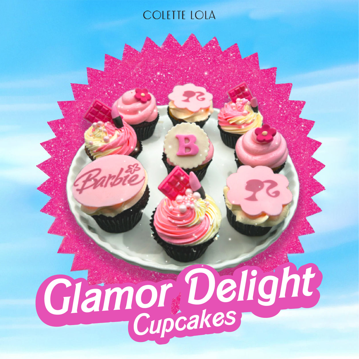 Glamor Delight Cupcake