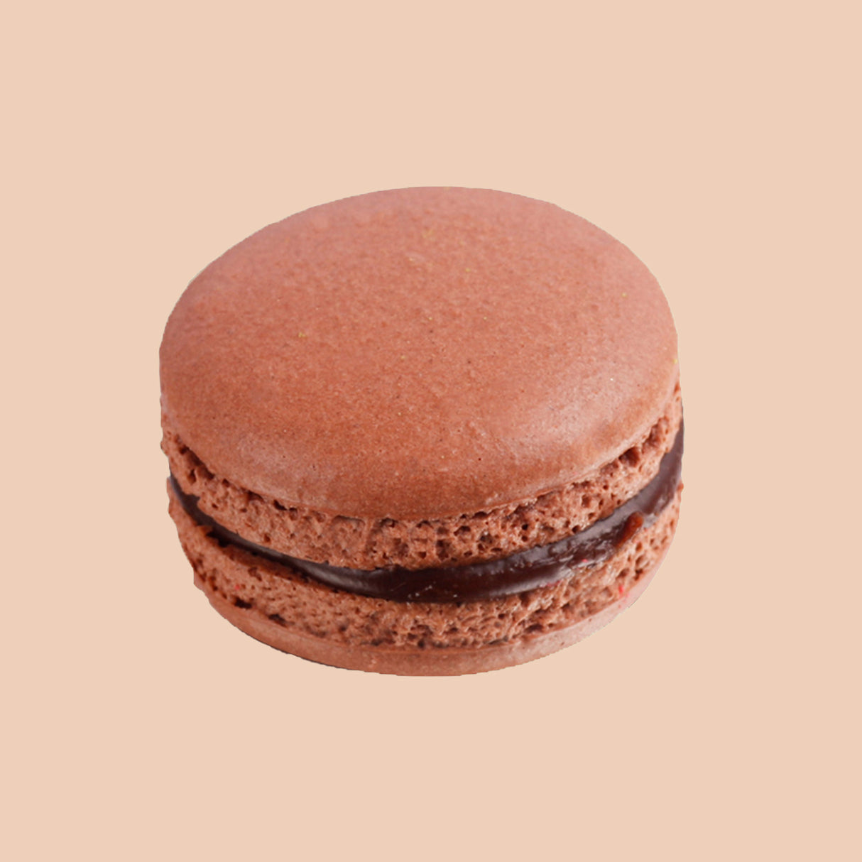 Chocolate & Orange Macaron Single