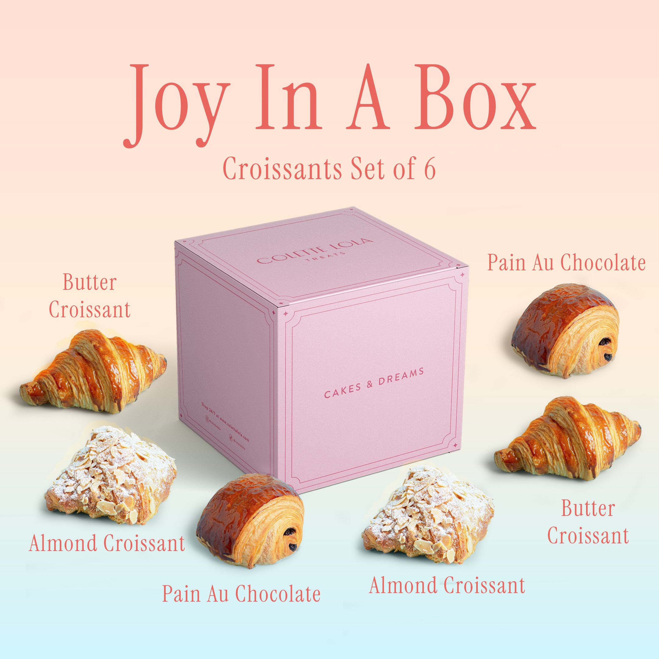 Joy in a Box - Croissant Series