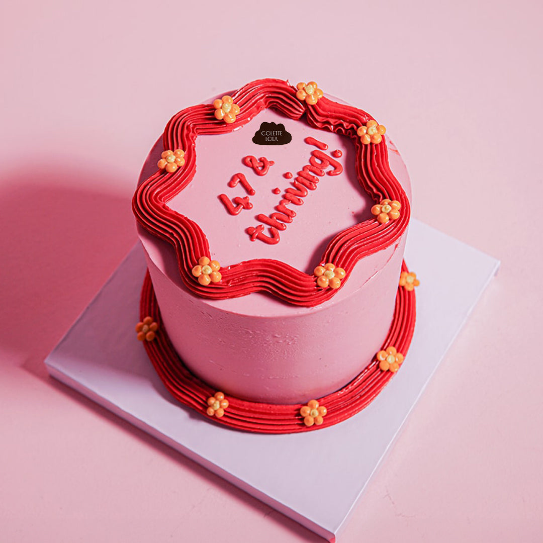 Lettering Cake – Colette Lola