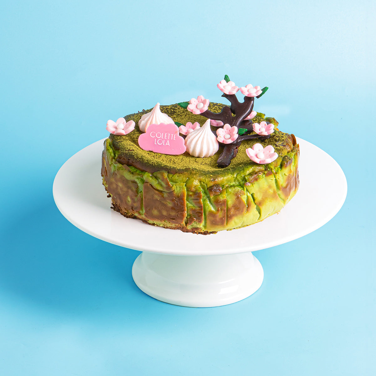 Matcha Burnt Cheese Cake