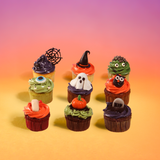 Halloween Cupcakes Set 9 pcs