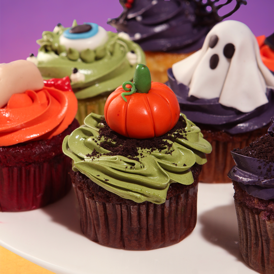 Halloween Cupcakes Set 9 pcs