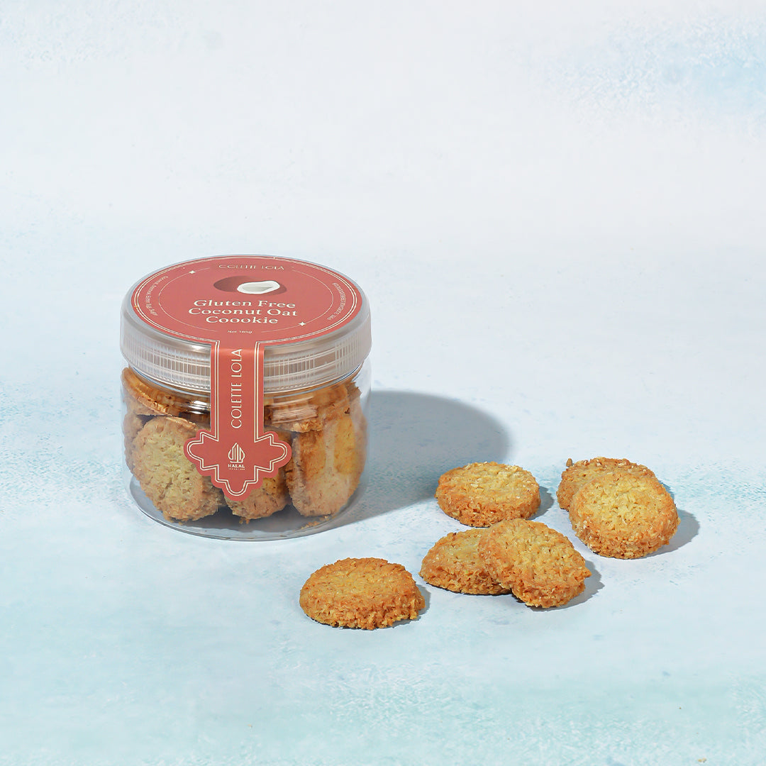 Gluten Free Coconut Oat Cookies