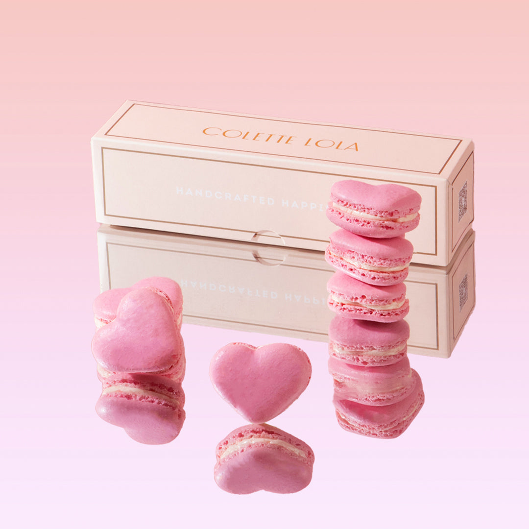 Heart Shaped Macarons