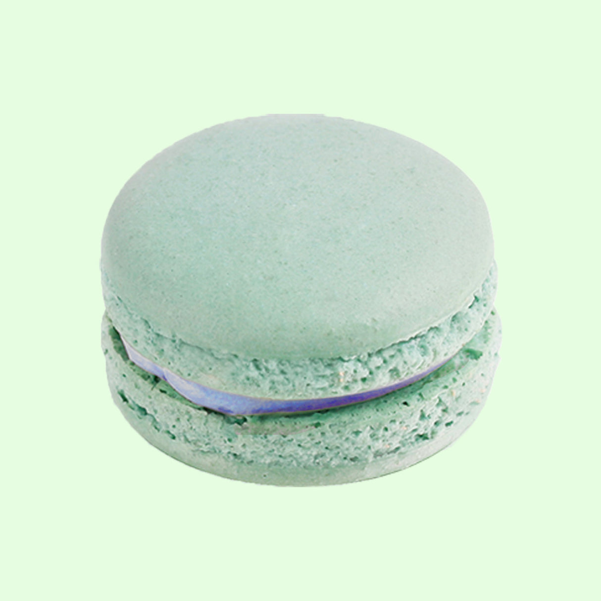 Butterfly Pea &amp; Blueberry Macaron Tunggal