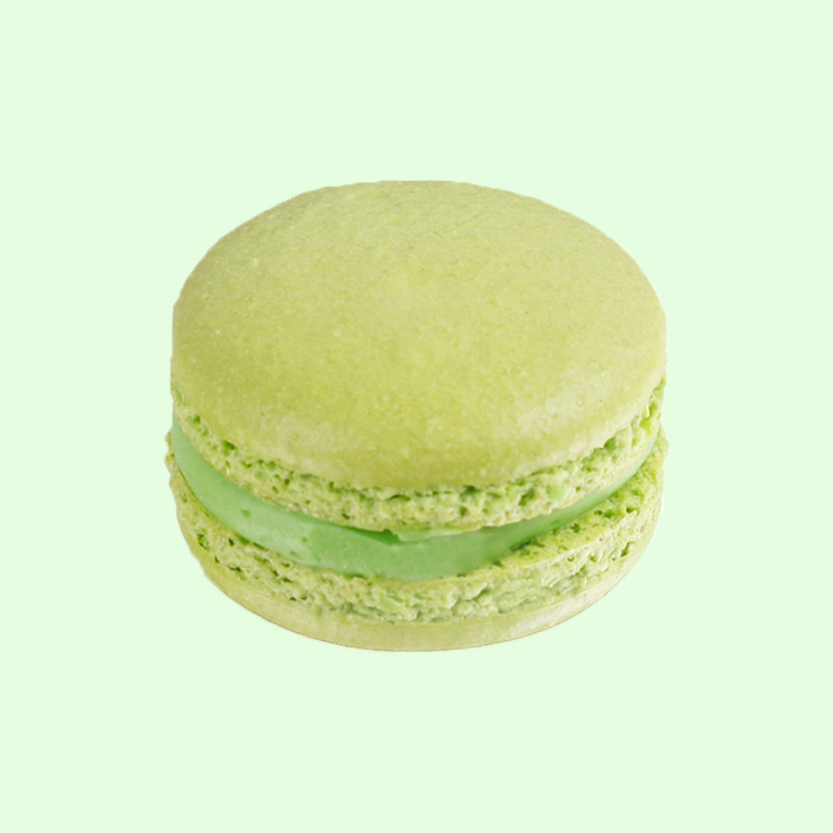 Macaron Pandan &amp; Kelapa Tunggal