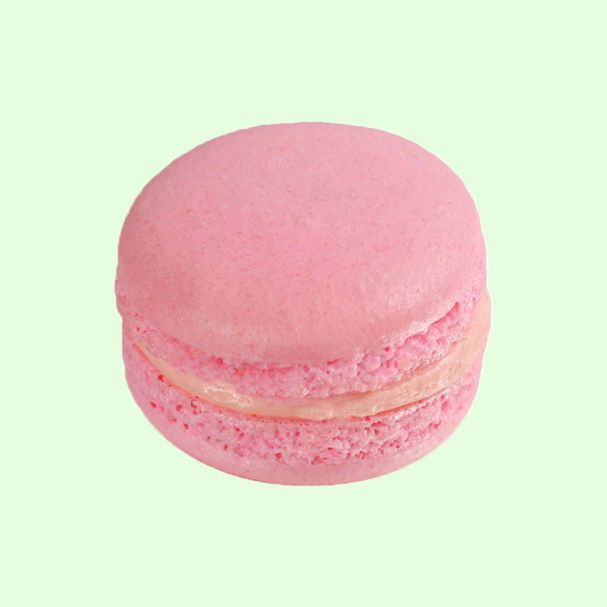 Mawar &amp; Leci Macaron Tunggal