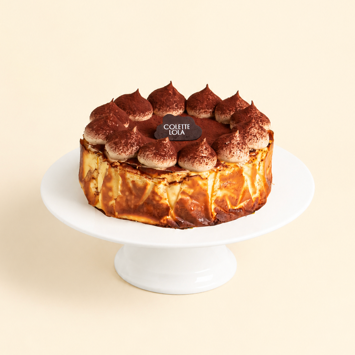 Tiramisu Burnt Cheese Cake