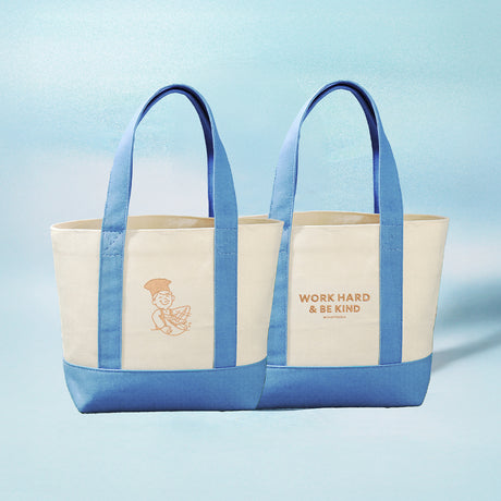 Work Hard & Be Kind Tote Bag