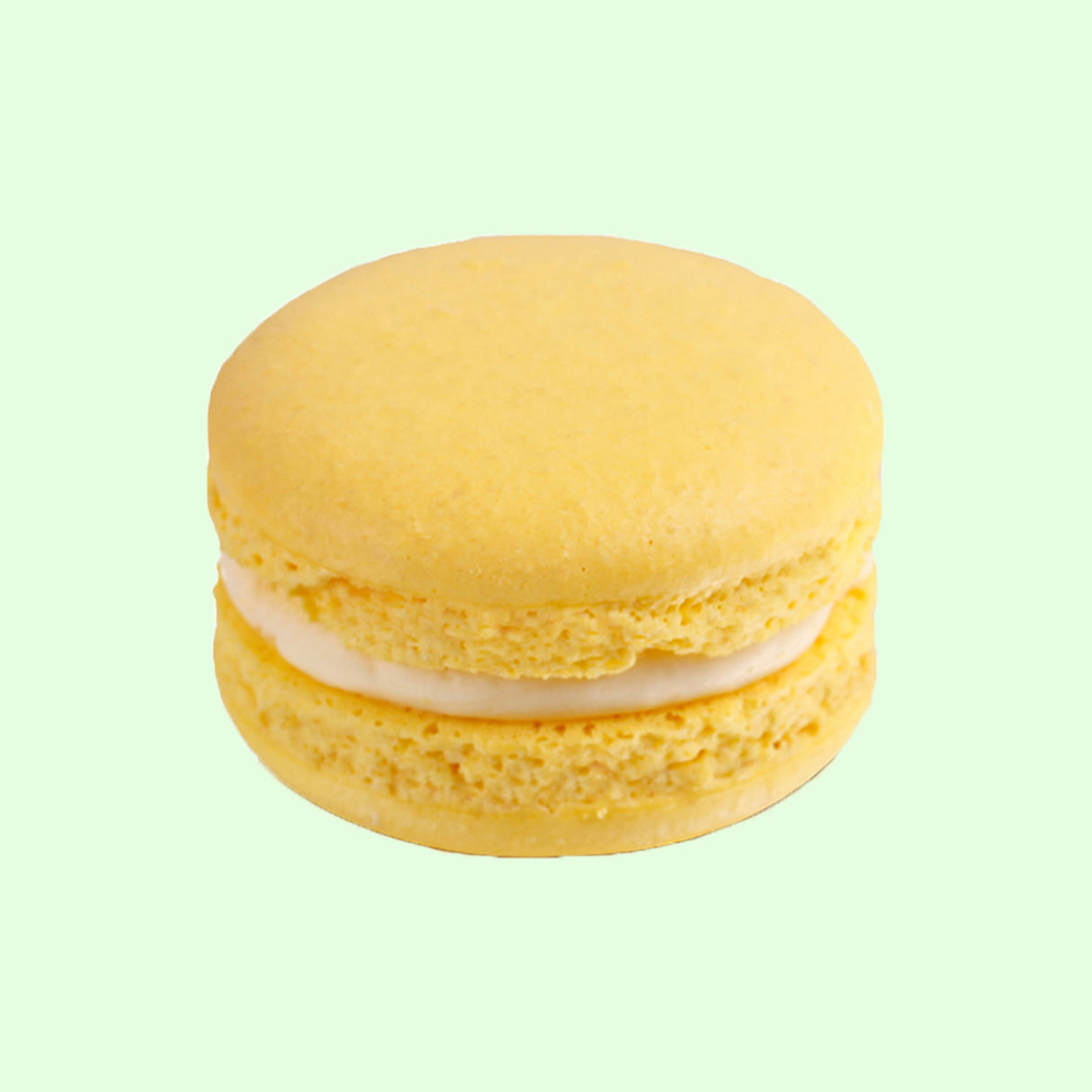 Macaron Tunggal Vanila &amp; Lemon
