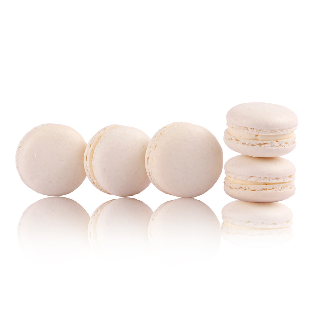 Macaron Tunggal Vanila &amp; Persik Putih