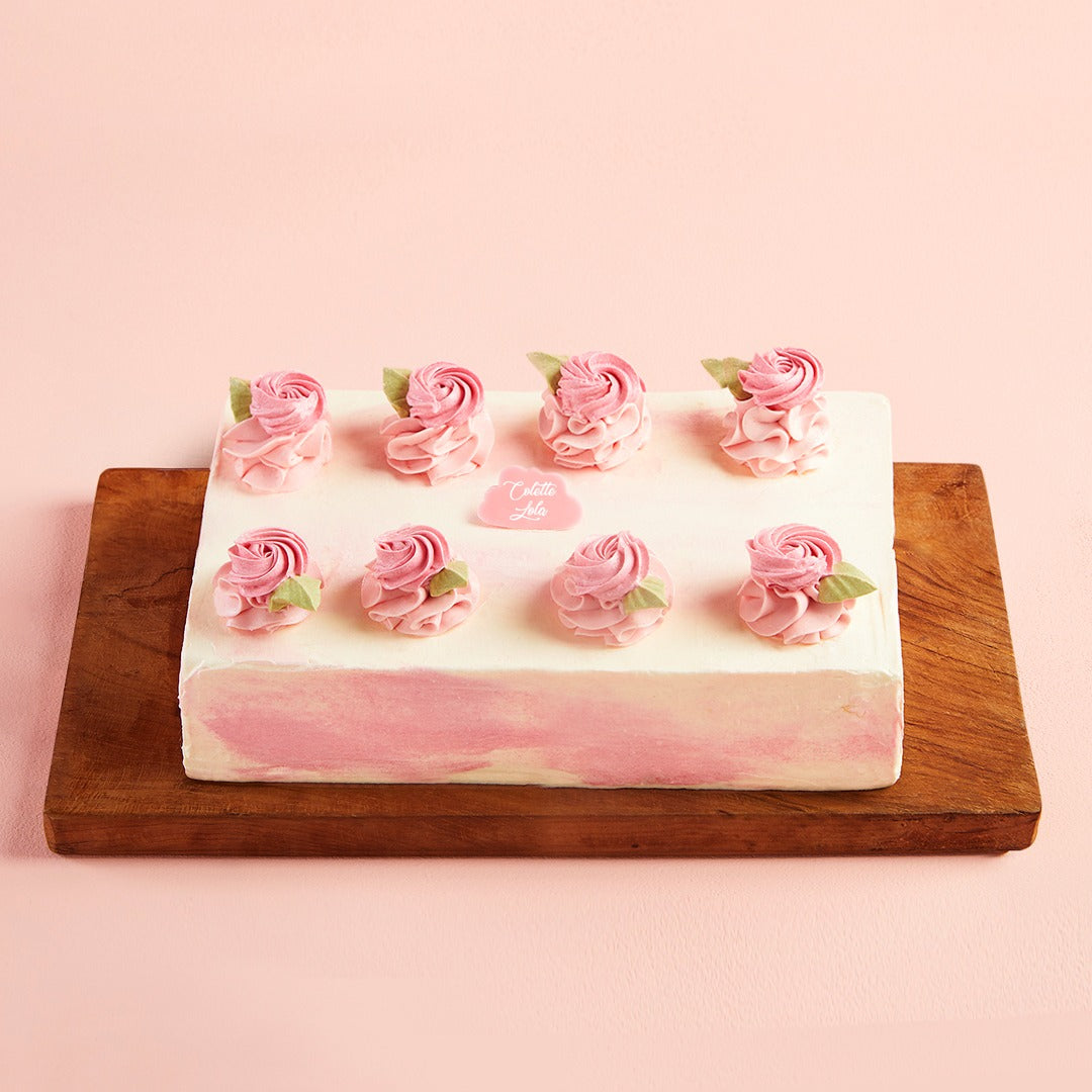 Lychee Rose Cake for Mothers Day  Mochi Mommy