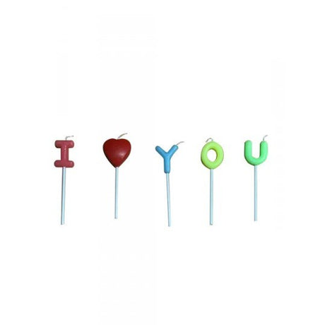 I Love You Candles - Colette & Lola